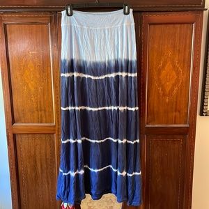 Fresh Produce Tie Dye Skirt, SMALL